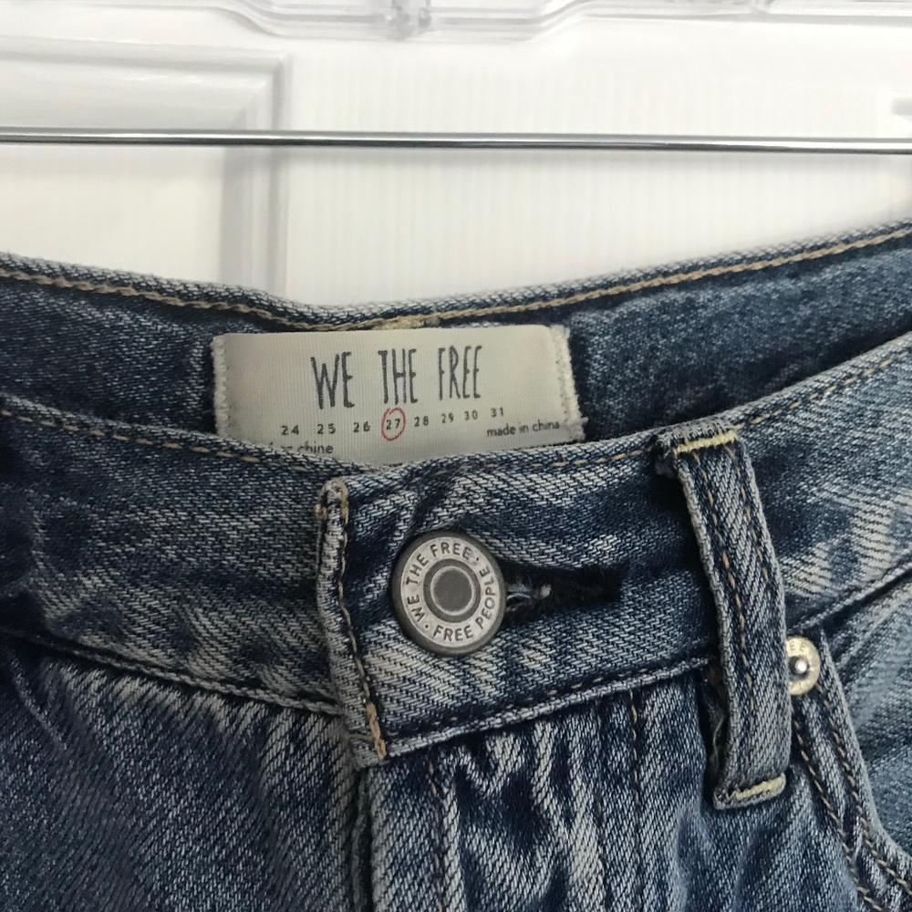 We The Free 27 soft denim jean skirt
